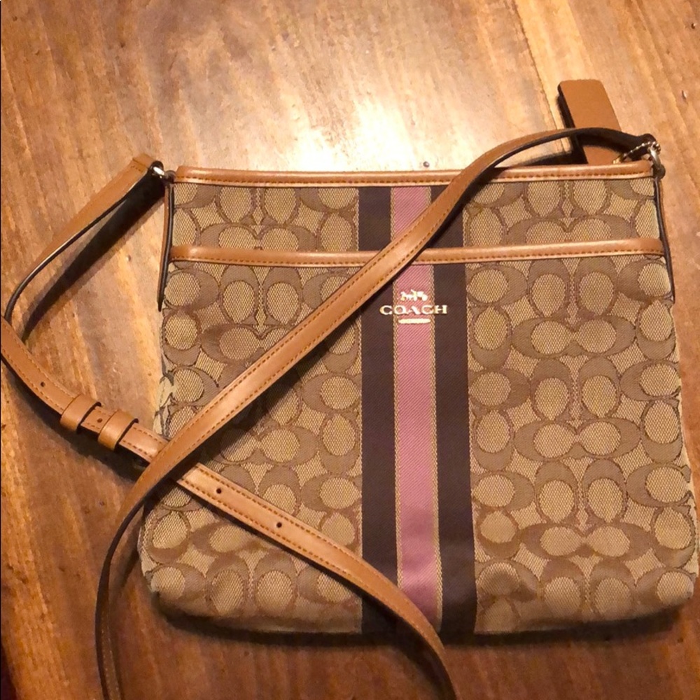 Authentic Coach Cross Body Purse